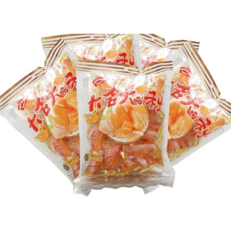

jelly jeruk mandarin dan Thailand perbungkus 500gr