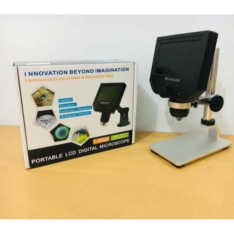 MICROSCOPE LCD PORTABLE SUNSHINE PLUS STAND ALUMINIUM Alloy