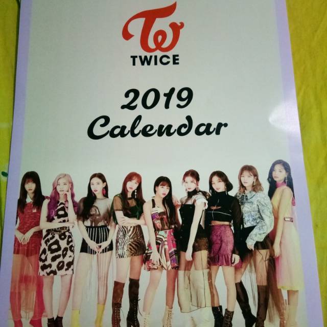 

KALENDER TWICE YES OR YES 2019