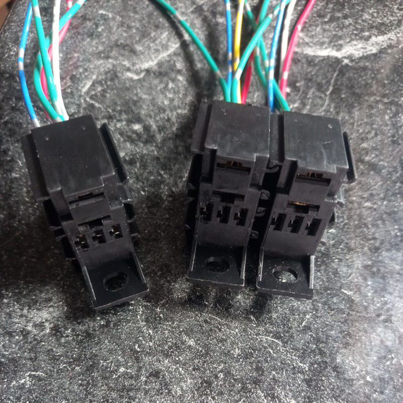 Socket Rumah Relay Mini 4 kaki 5 kaki double / single soket relay stater ACG