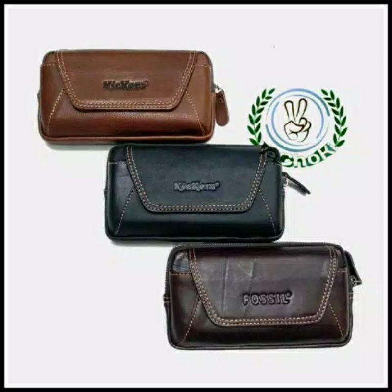 Sarung HP Case Kulit Sapi asli - Kickers