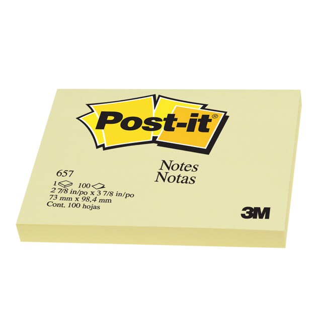 

3M POST IT NOTE 657