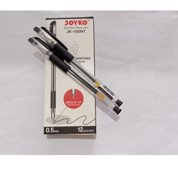 

Ready Terunik GEL PEN / PULPEN JOYKO JK 100 HITAM DAN BIRU LUSINAN