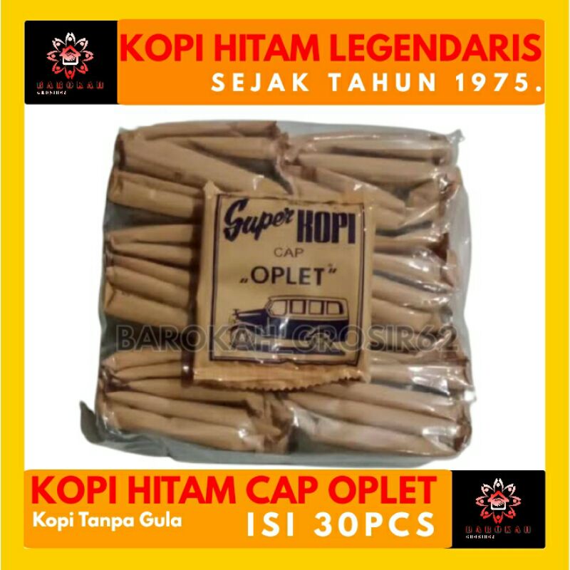 

KOPI CAP OPLET TANPA GULA CLASSIC 1PACK- KOPI LEGENDARIS BOGOR