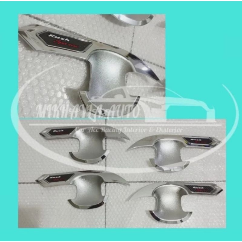 Outer Mangkok Handle Chrome All New Rush 2018-2022
