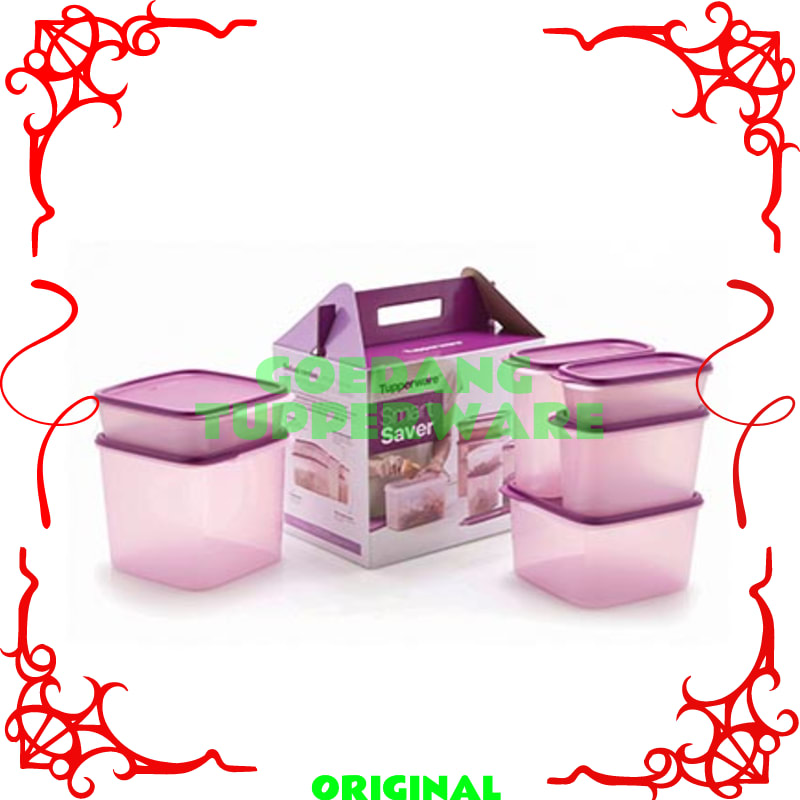Toples Dapur Tupperware Original-Tempat sayuran Buah Kue Kulkas-Toples Beranak