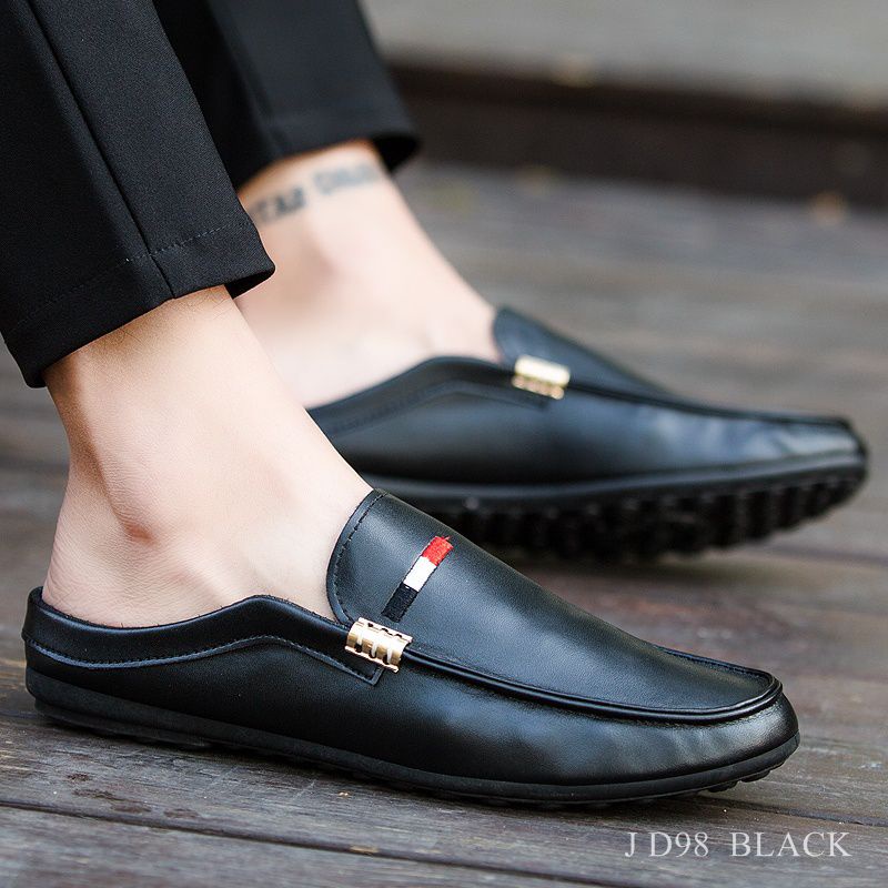 SEPATU PRIA MULES LOAFERS SHOES FASHION ZAKIYA D98