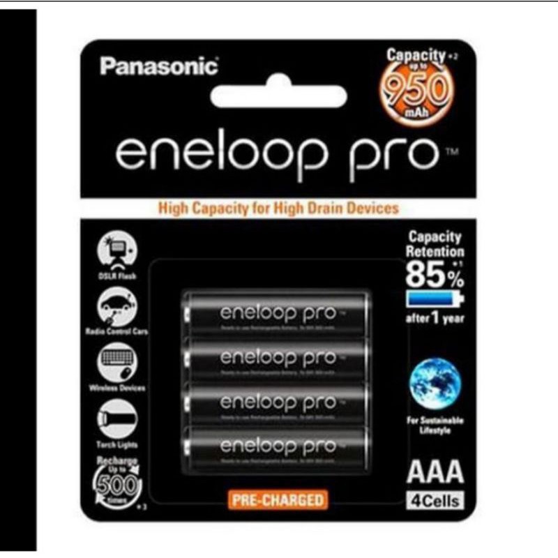 baterai charger cas ENELOOP PRO AAA/baterai charger cas ENELOOP PRO A3 950 MAH