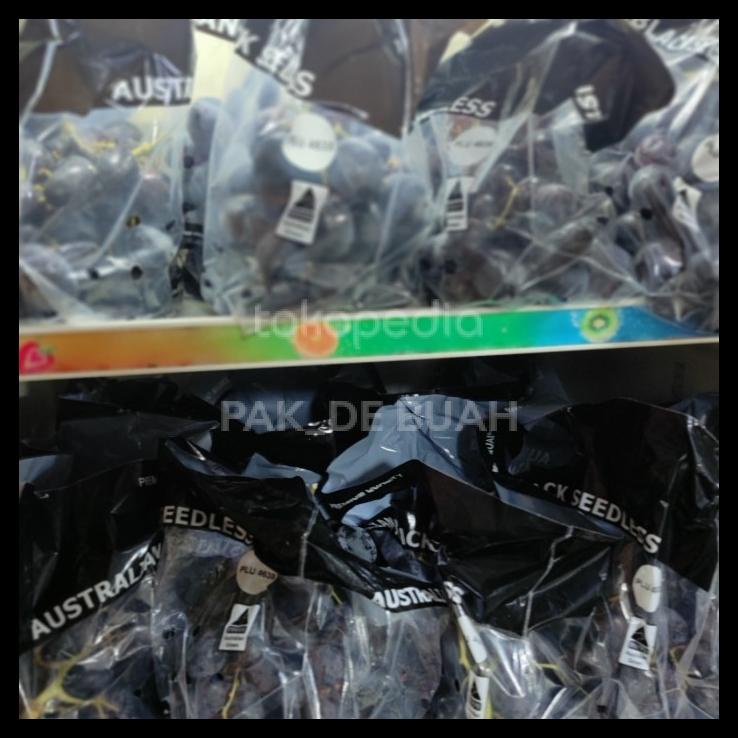 Anggur Hitam Autumn Royal Australia / 500Gram