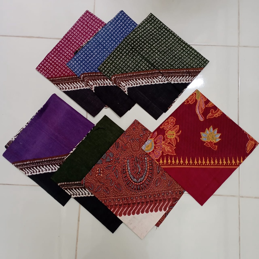 Kain Udeng Batik Segi Empat Bahan Blangkon Beeket Totopong Destar Sapuk Semeto