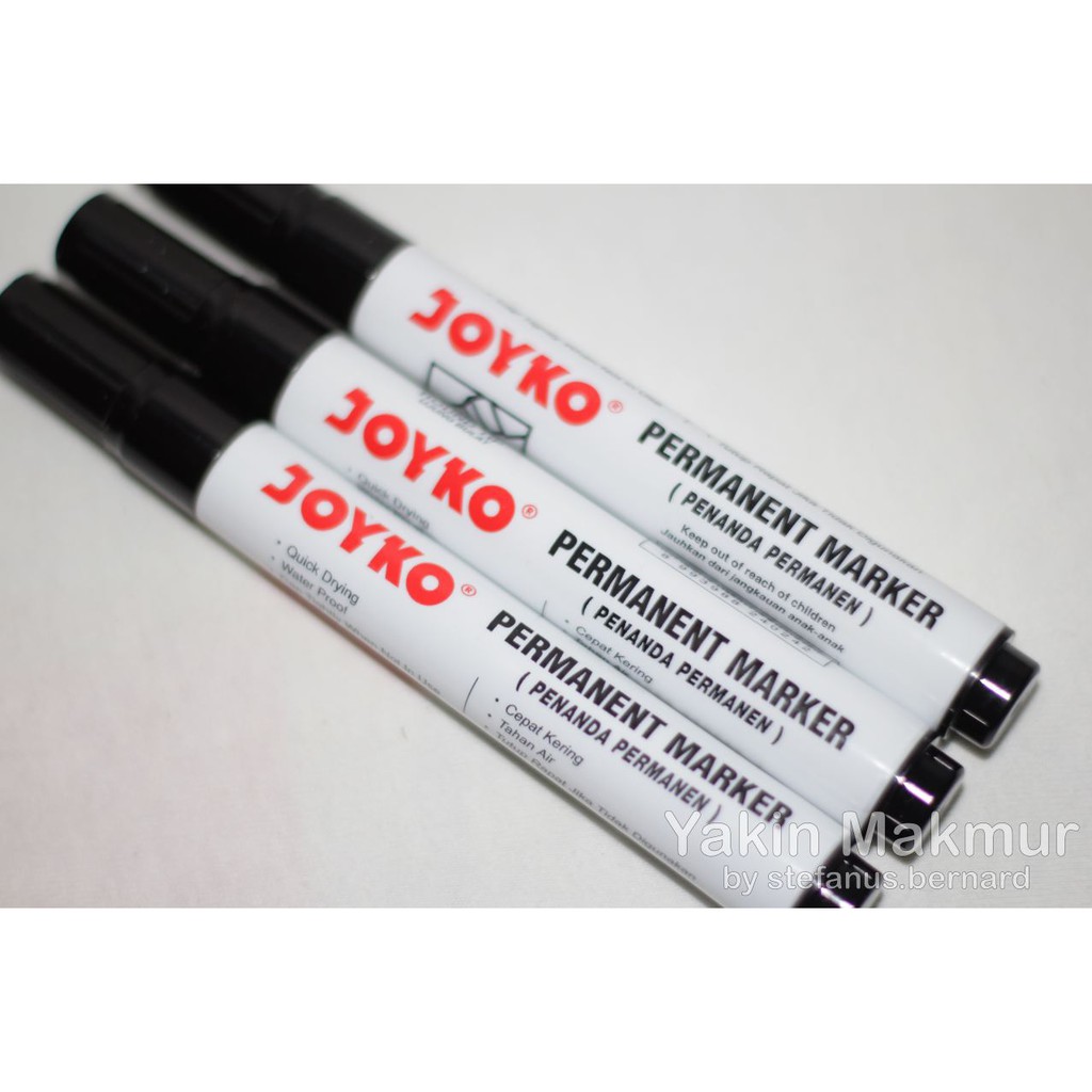 

SPIDOL PERMANEN JOYKO (PERMANENT MARKER) (SATUAN / PCS)
