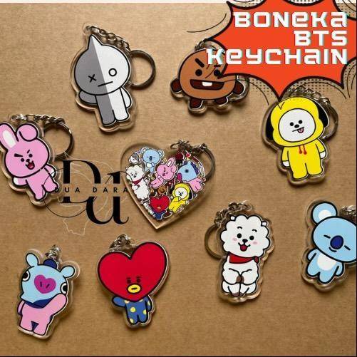 Gantungan Kunci Boneka BTS BTS Icon Termurah