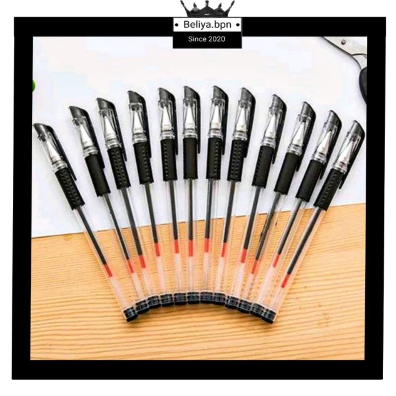 

⭐Beliyabpn⭐READY STOCK PENA GEL MIMI 0.5mm International Standard PULPEN GEL Pulpen Pena Gel 0.5mm / Bolpen Bolpoin Cair Warna Hitam Biru & Merah Murah Import COD