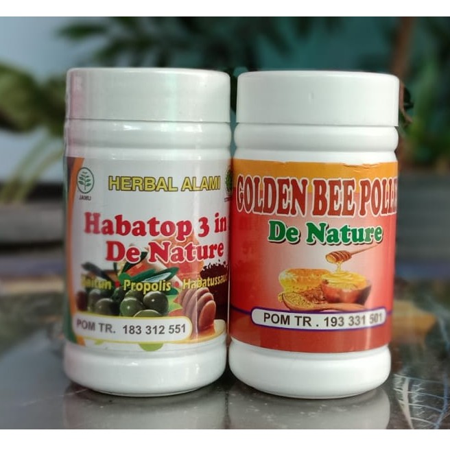 Obat Herbal Penyubur Kandungan,Program Hamil/Promil Golden Bee Pollen Habatop ASLI DE NATURE