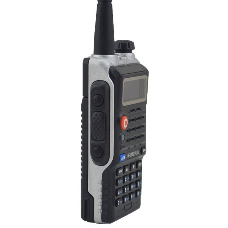 Taffware Walkie Talkie Dual Band 8W 128CH UHF+VHF - BF-UVB2 Plus - Black