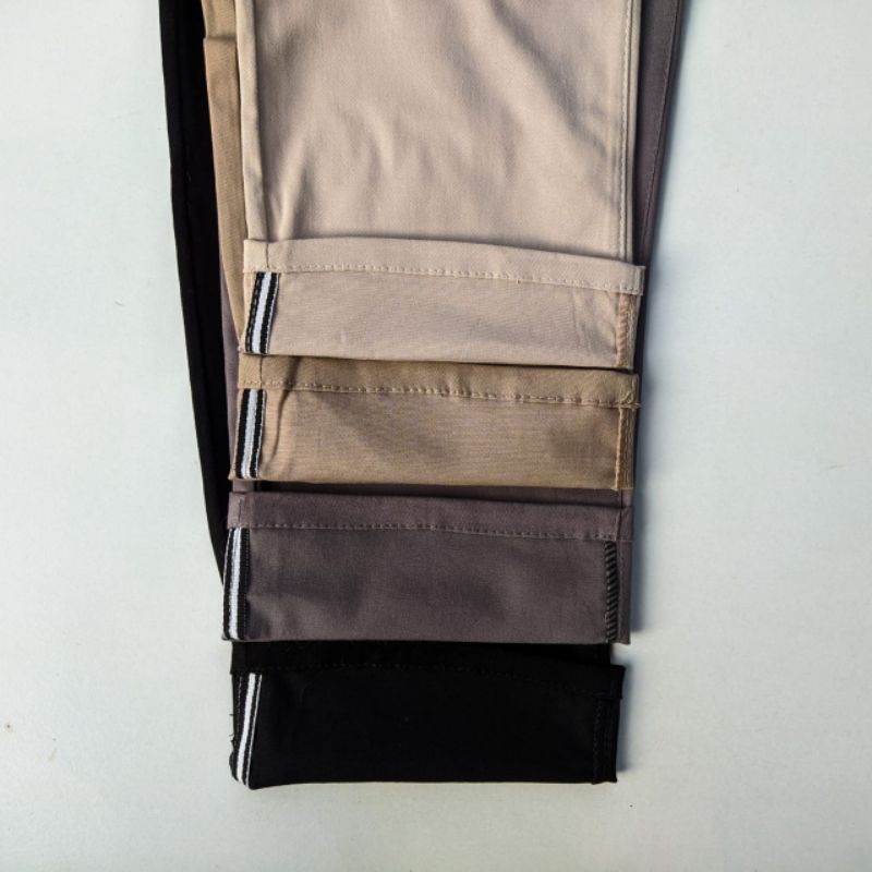 celana chinos pria selvedge kwalitas bagus