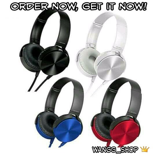 HEADSET BANDO SUPER BASS XB 450