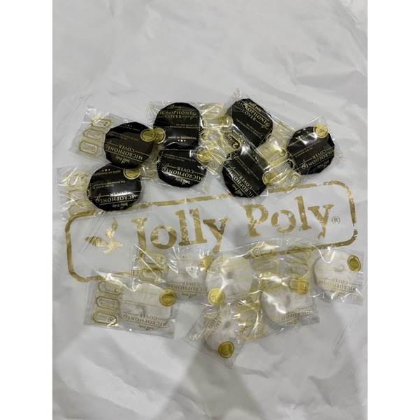 COVER MIC KECIL PREMIUM BOX100PCS SARUNG MIC PELINDUNG MIC JOLLY POLLY MIC MEJA PEMBUNGKUS MIKROFON