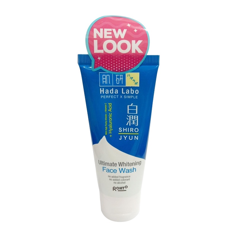 Jual Hada Labo Shirojyun Ultimate White Face Wash 50ml Shopee Indonesia