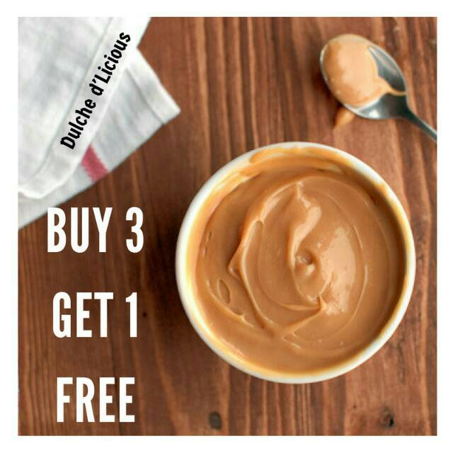 

TERHITS DULCE DE LECHE D'LECIOUS, buy 3 get 1 free