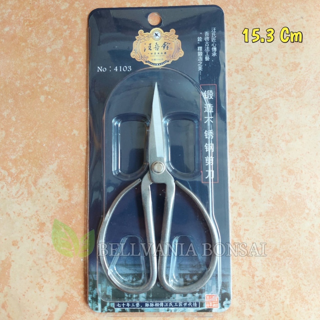 Gunting Prunning Dahan Dan Daun Stainless Steel Wu Scissor