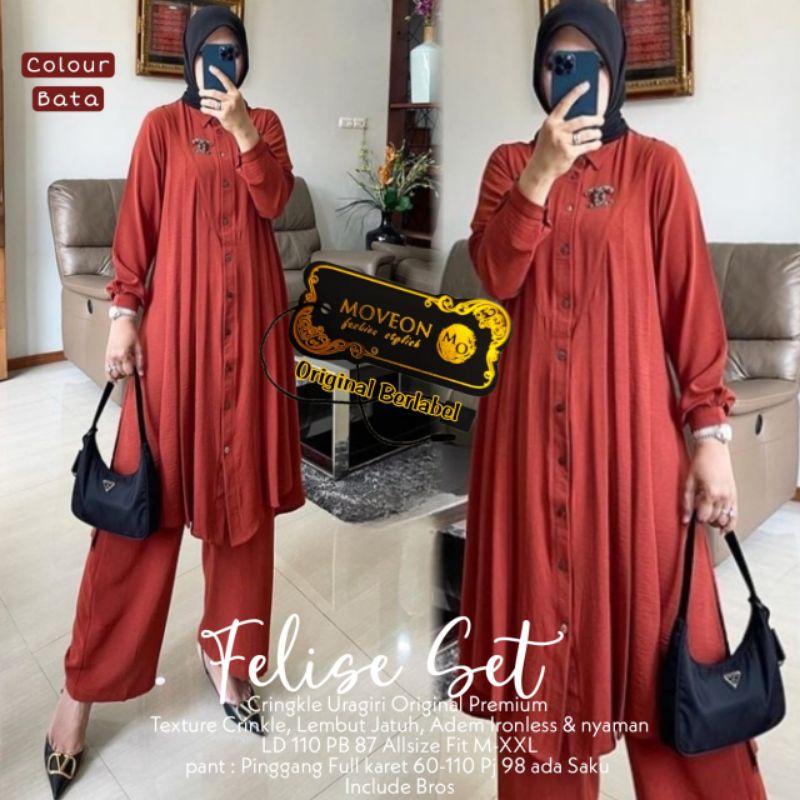 Felise One Set Airflow Crinckle Original Move On