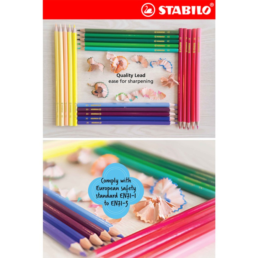 Pensil Warna Stabilo Swans 36+2 Warna 1870/38