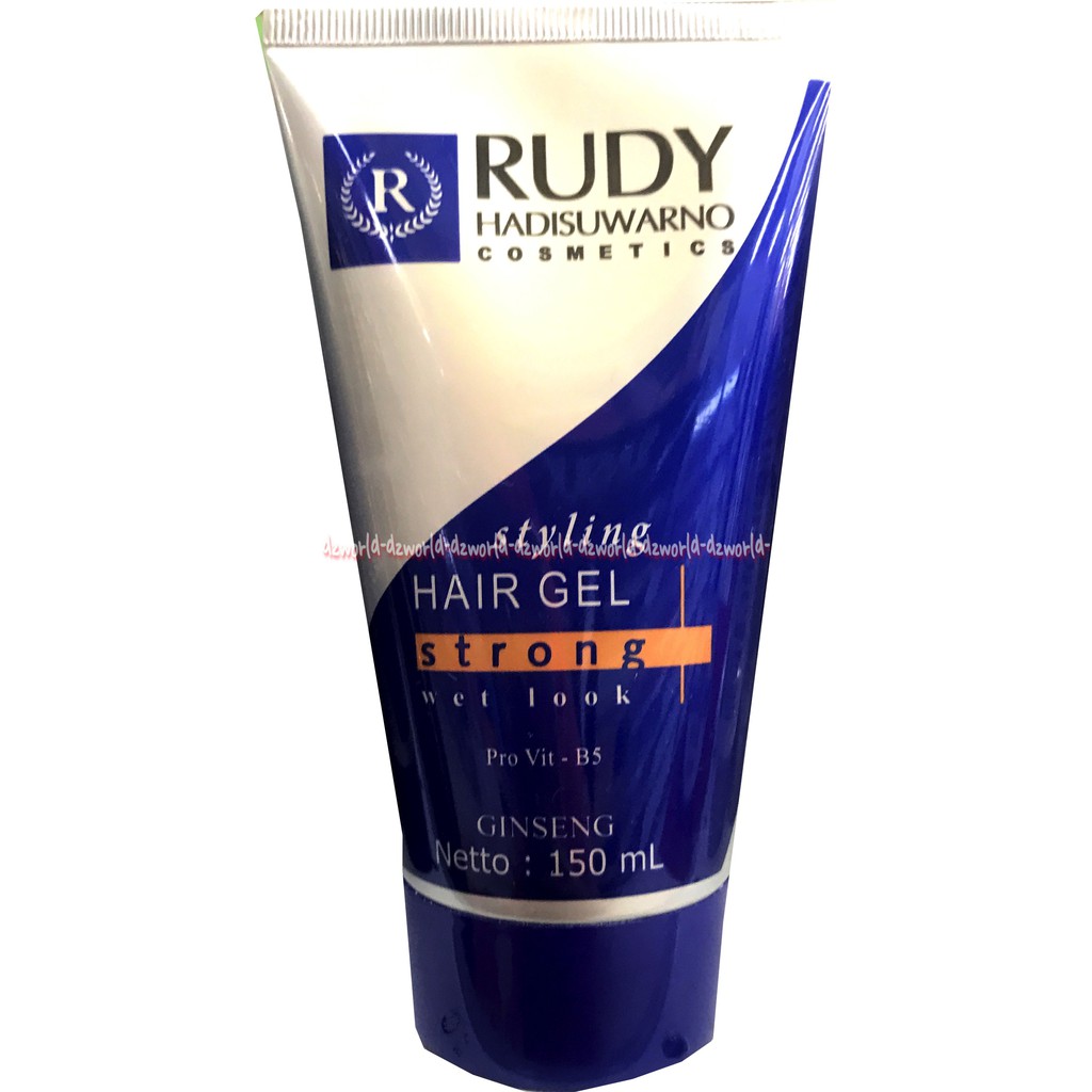 Rudy Hadisuwarno Styling Gel Stron Look Wet Look Gel Rambut Pria Rudi Shopee Indonesia