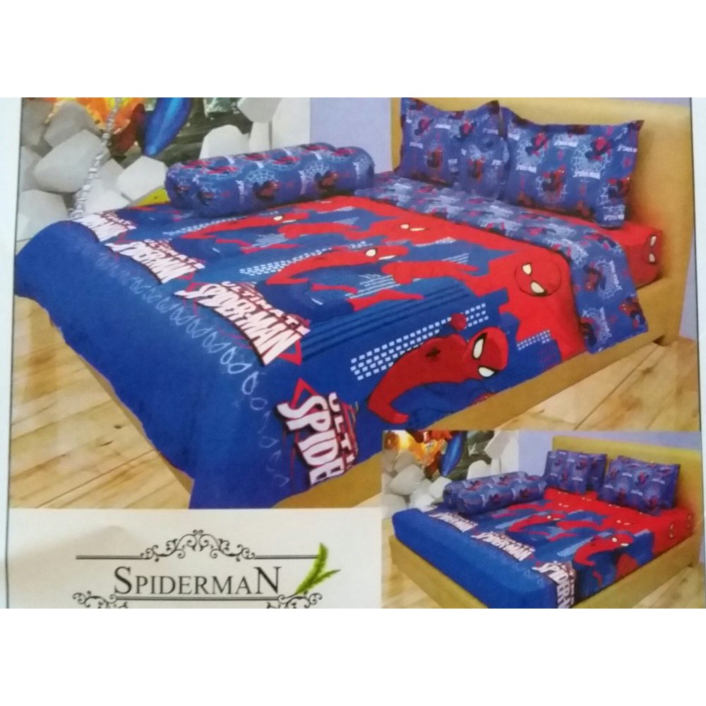 sprei internal spiderman 180x200 Terbaik