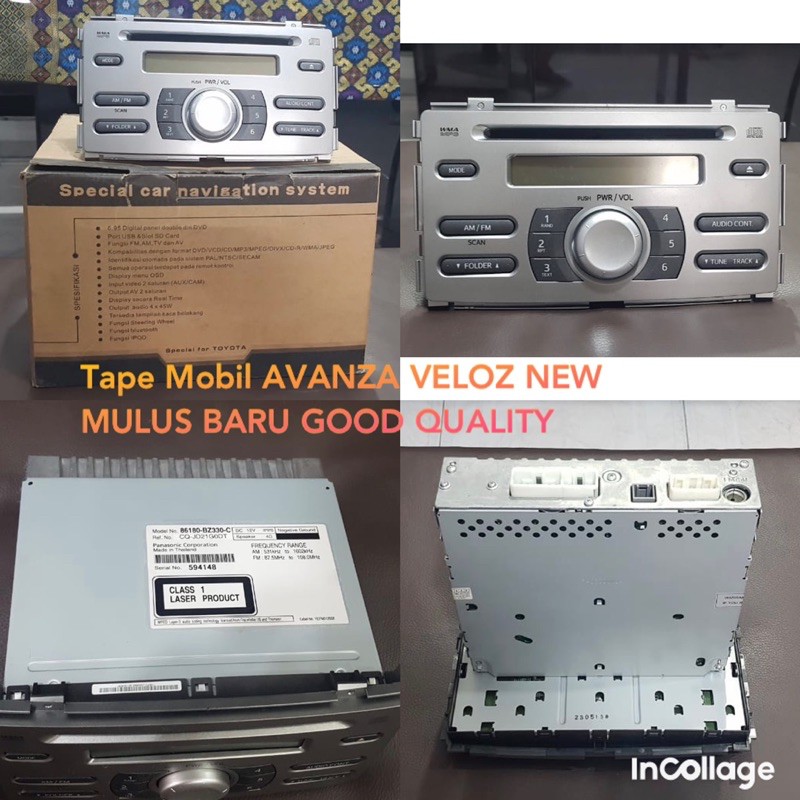 Tape Mobil AVANZA VELOZ ALL NEW TOYOTA BARU MULUS 100% DIJUAL CEPAT