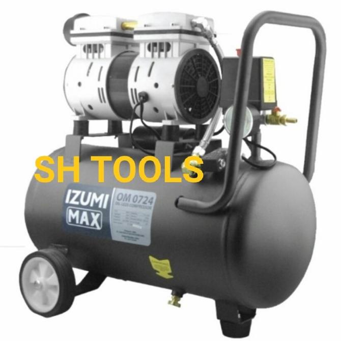 COMPRESSOR OILESS IZUMI 1 HP KOMPRESOR SILENT 1 PK TANPA OLI 1024