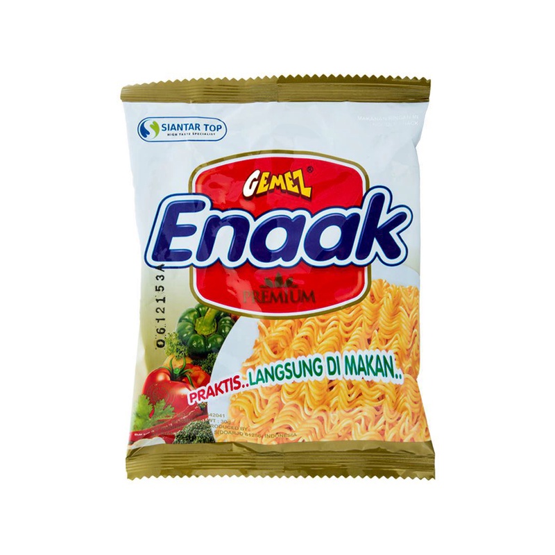 

Mi Gemez Snack Mie Kering Enaak Premium 30G