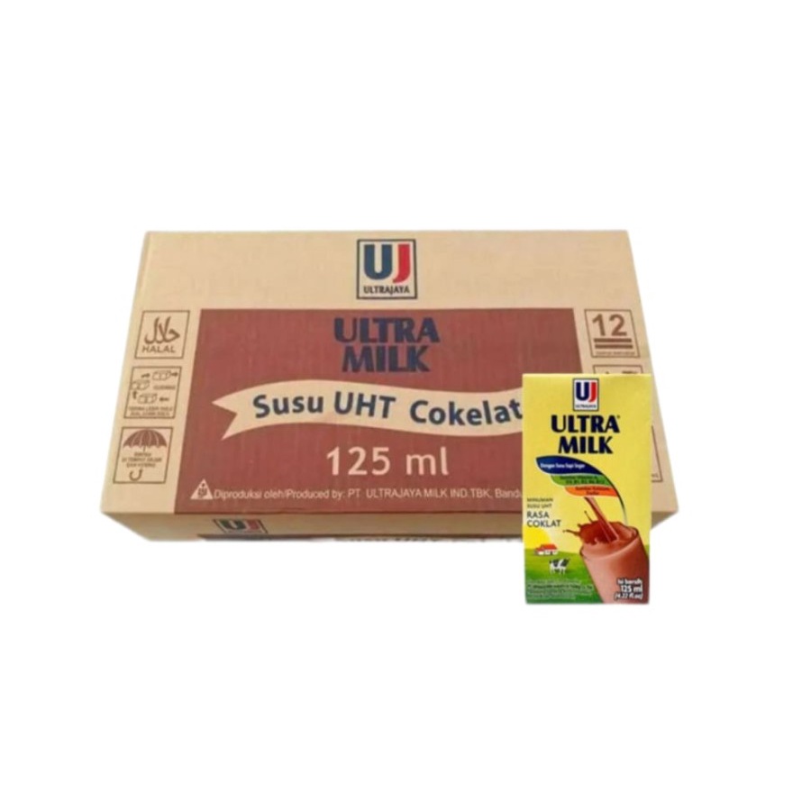 

ULTRA MILK SUSU COKLAT UHT 125ML DUS ISI 40