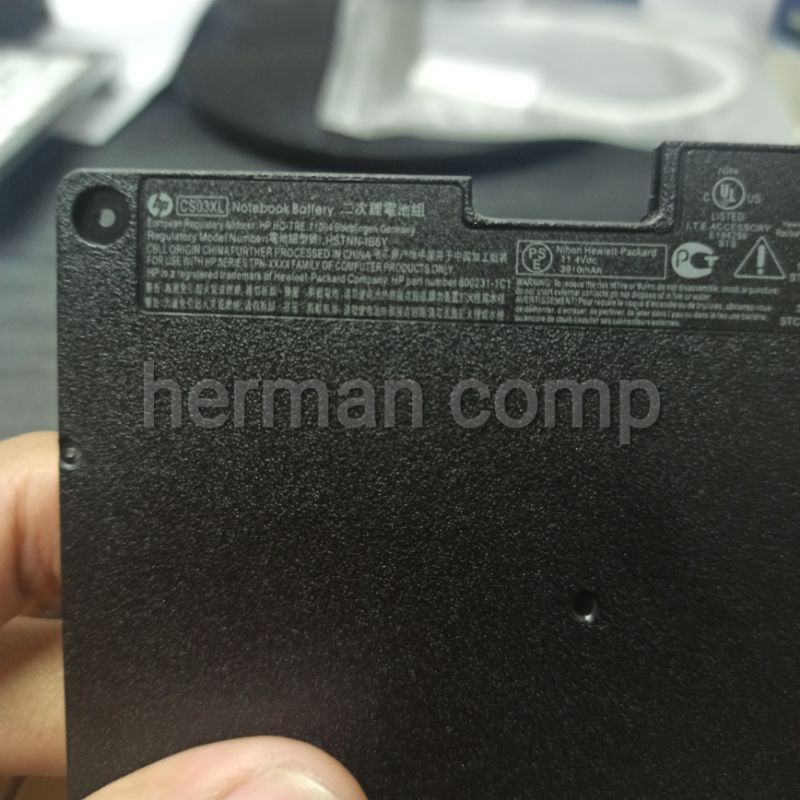 Original Baterai Hp CS03XL HSTNN-IB6Y 800231-1C1