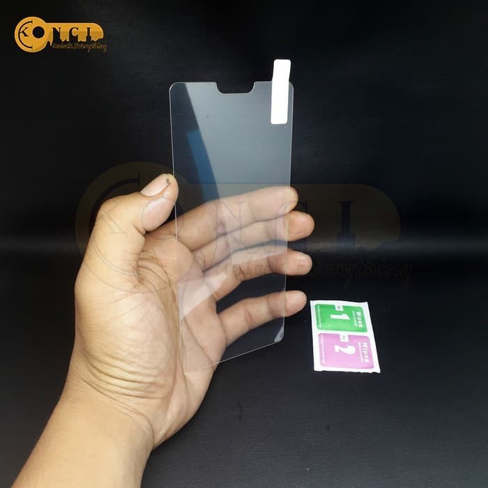 Tempered Glass Oppo A3s Screen Guard Antigores Kaca Bening