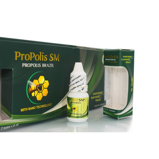 Propolis SM Paket 1 Box Isi 7 Botol HARGA LEBIH MURAH