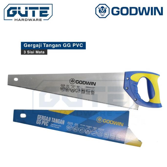 Gergaji Kayu / Gergaji Tangan / Hand Saw PVC Godwin - Uk 16" 18" 20" LIMITED
