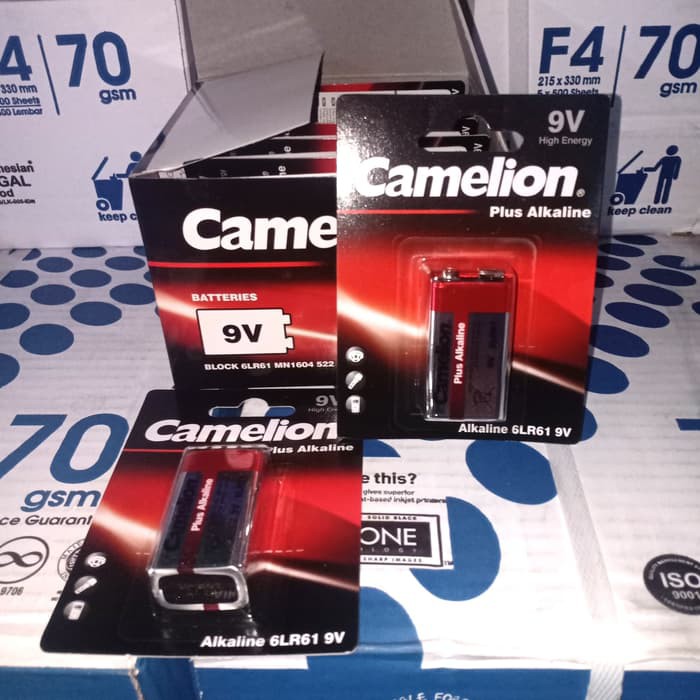 

Baterai 9V Camelion Alkaline