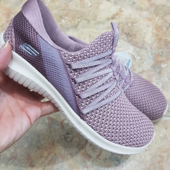 Sepatu Casual Skechers ultra flex harmony/ungu