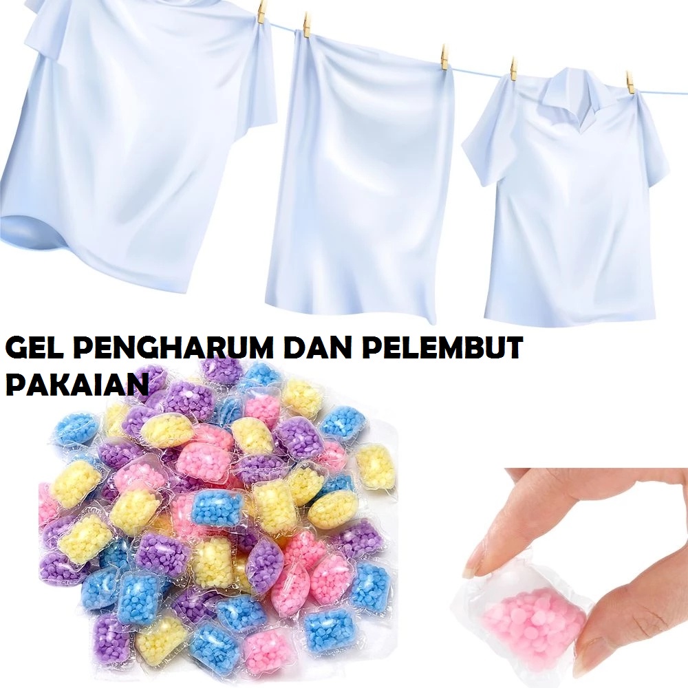 BOLA SOFTENER / GEL DETERJEN PEWANGI PELEMBUT PAKAIAN LAUNDRY / GEL DETERGEN SABUN CUCI