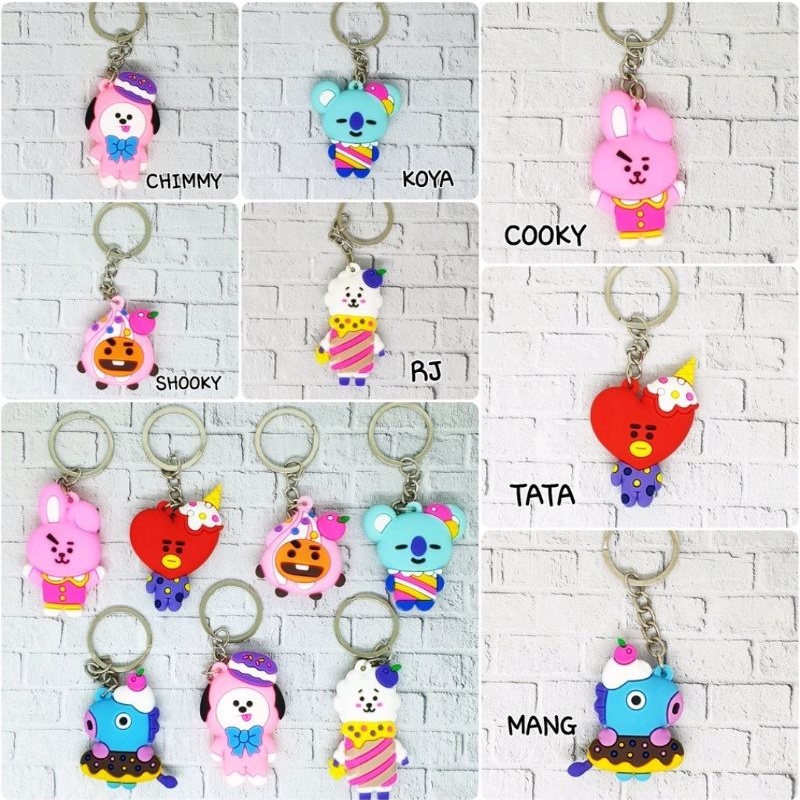 Gantungan Kunci BT21 BTS Army korea Kpop