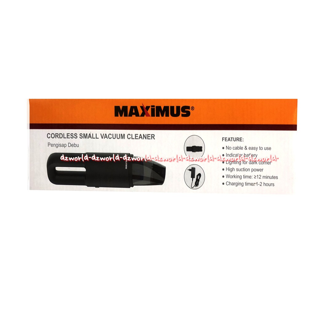 Maximus Cordless  Small Vacuum Cleaner Alat Penghisap Debu Tanpa Kabel