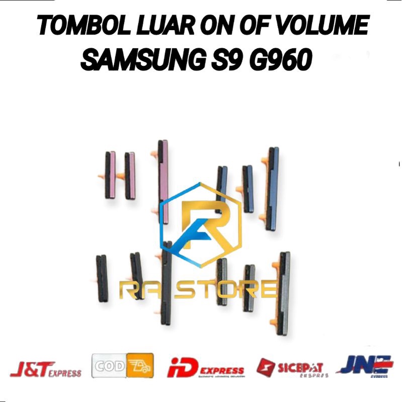 Pernik Tombol Luar On Off Volume Samsung Galaxy S9 G960 Keypad Power