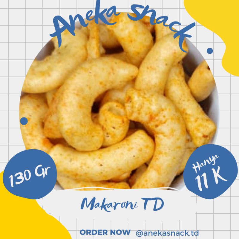 

MAKARONI JUMBO 1 KG PEDAS/ASIN CAP TIGA DEWI