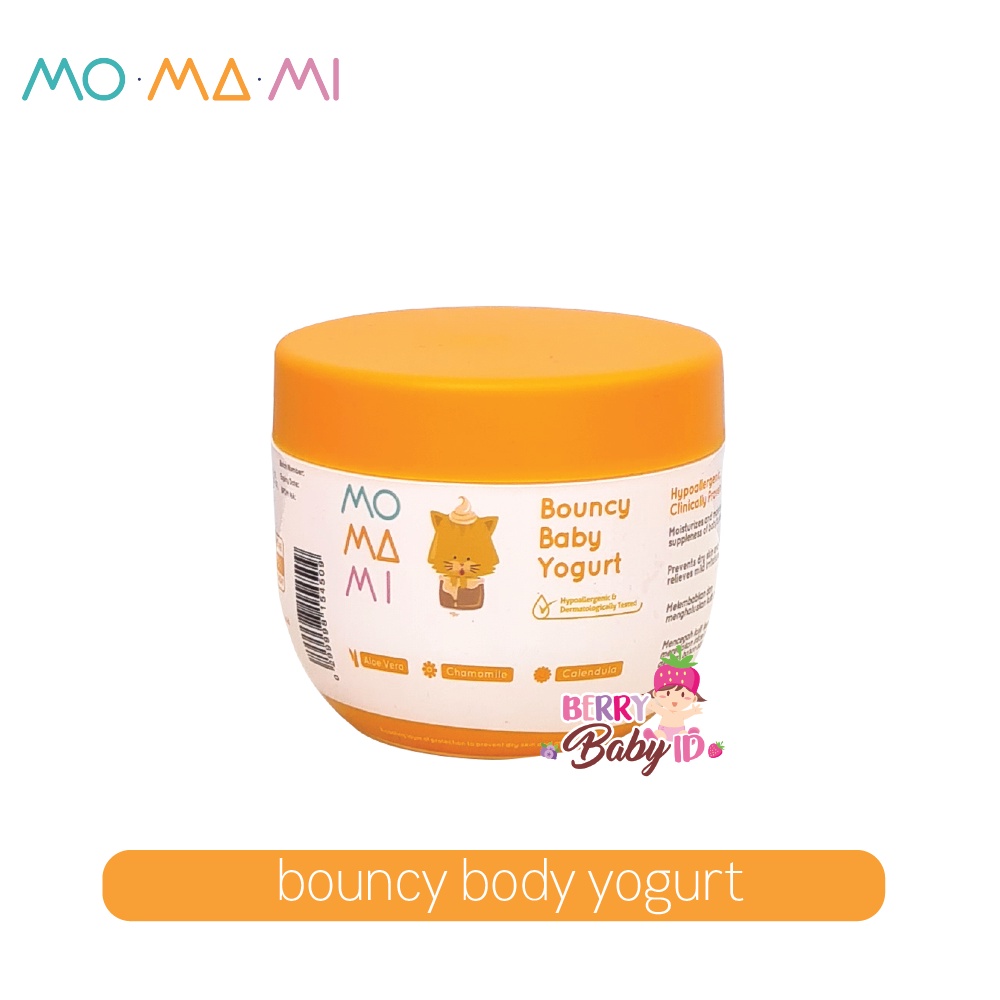 Momami Bouncy Baby Yogurt Lotion &amp; Cream Bayi Perawatan Kulit Bayi Berry Mart