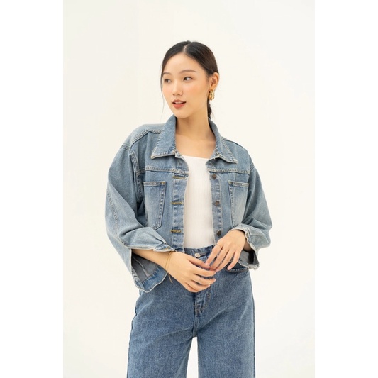Claryn The Label - Lorraine Jacket Denim Blue