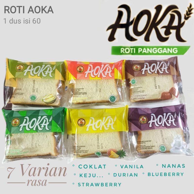 

Roti Aoka Roti Panggang Empuk