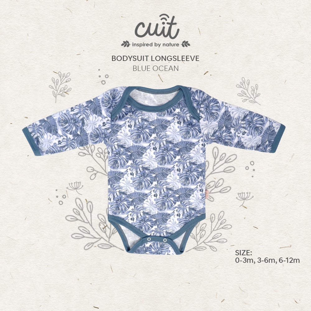 CUIT Bodysuit Longsleeve (Jumper Bayi Tangan Panjang) Motif-4