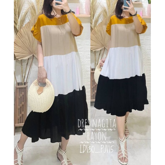 DRESS NAGITA RAYON
