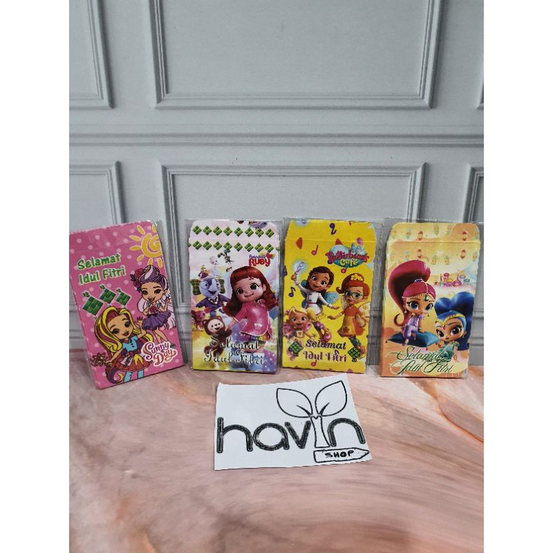 AMPLOP LEBARAN ukuran. S (5.5cm X 9cm)/ANGPAO IDUL FITRI uk. S-Girl